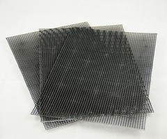 3 Sheets Plastic Drainage Mesh / Screen / Net for Bonsai Pot – 7.8″x 11.8″ Black