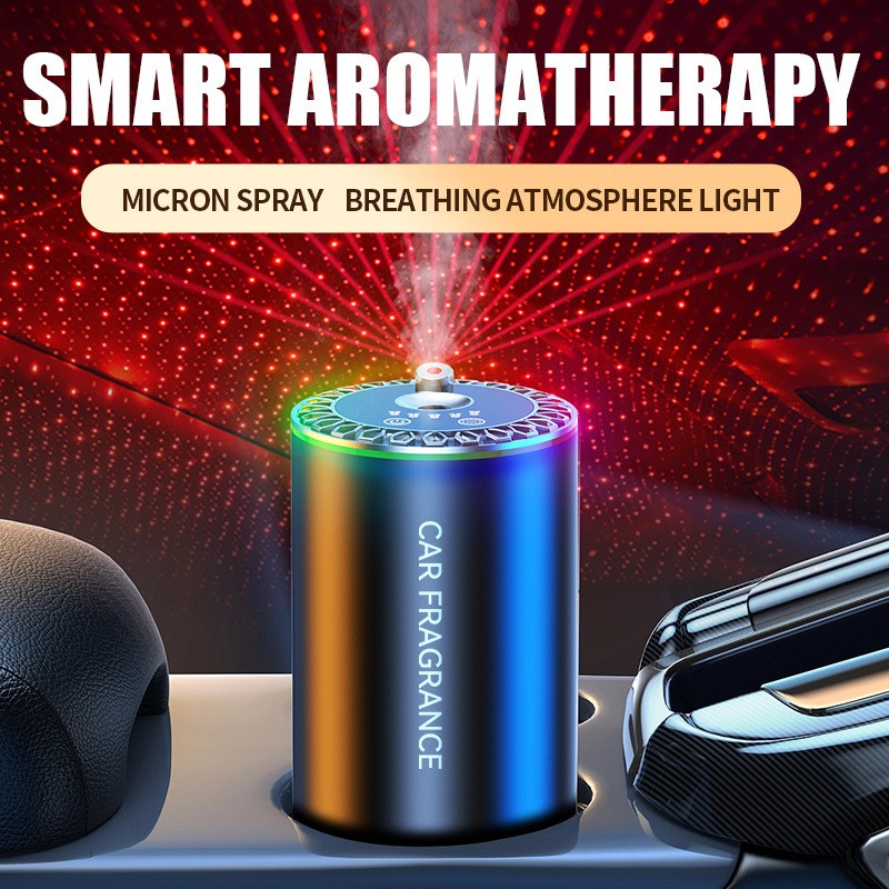 Car Air Freshener Diffuser,Smart Car Air Freshener Auto On/Off with 50ml Cologne gallery