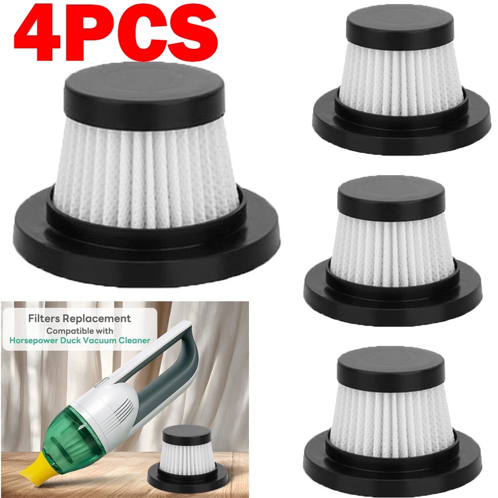 4Pack Washable Reusable Filter For Duck For Vac Compact Cordless Vacuum Cleaner gallery