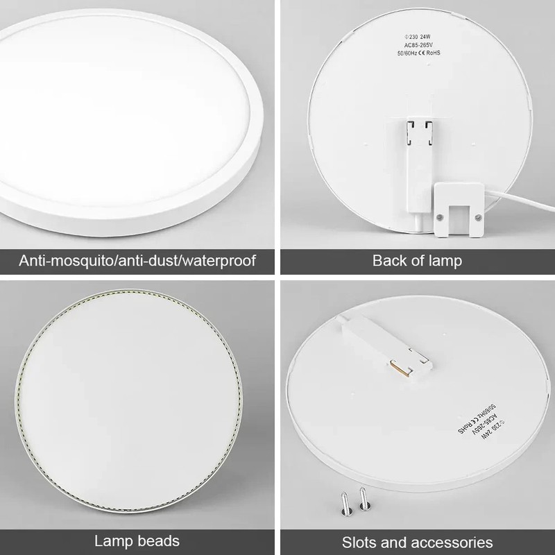 Round LED Ceiling Light Simple Square Ceiling Lights Modern Kitchen Ceiling gallery