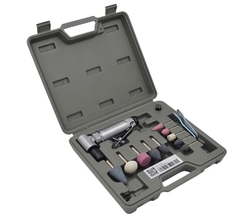 Kit de piedra para amoladora angular neumática, 21.000 RPM, 0,25 HP, pinza de 1/ gallery