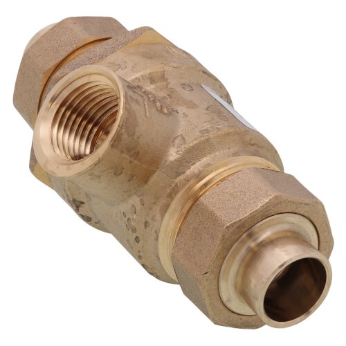Watts 0063191 Backflow Preventer 3/4" Brass 175 PSI 33F-250F Connection gallery
