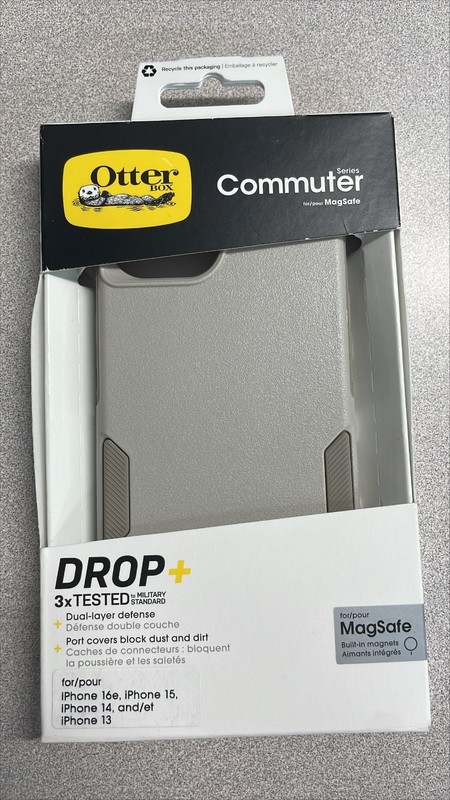 OtterBox Commuter Series Case Apple iPhone 13/14/15/16e/17e Gray / Baige
