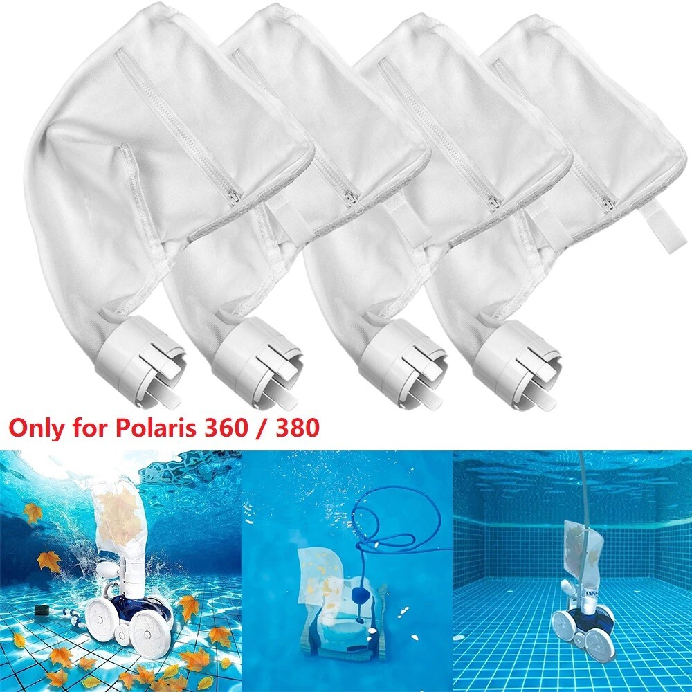 4 Pack Pool Cleaner Bags All Purpose Filter Bag Replacement for Polaris 360 380 gallery