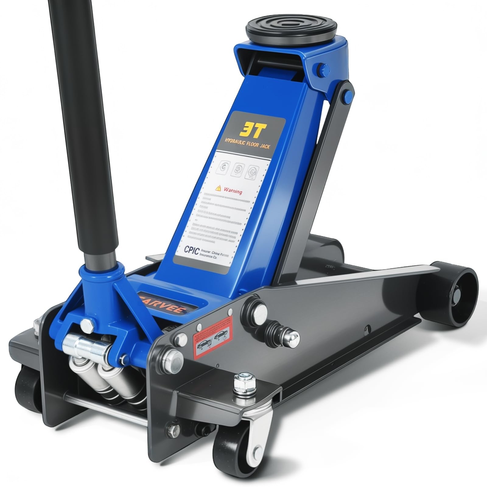 Low Profile Racing Floor Jack 3 Ton Hydraulic Steel Aluminum Quick Lift Jack gallery