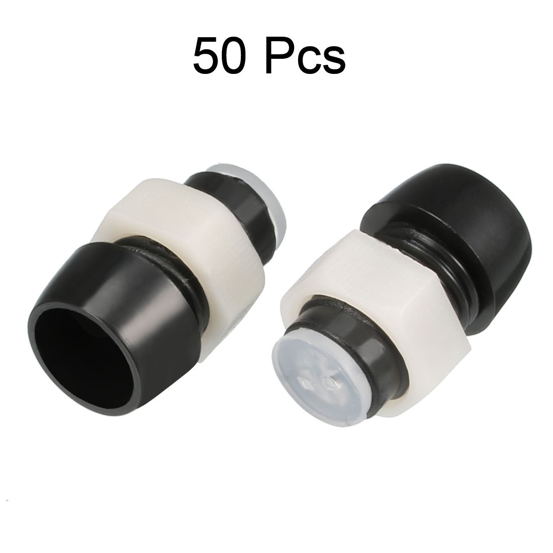 50PCS 5mm LED Lamp Holder Plastic Chrome Plated gallery
