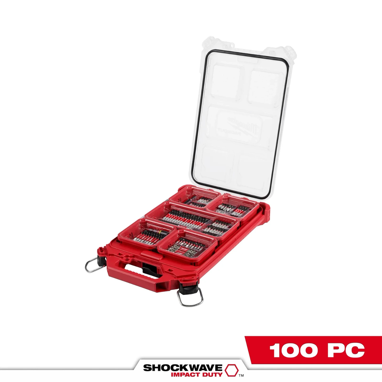 Milwaukee 48-32-4082 SHOCKWAVE Imp Bit Set 100pc PACKOUT (AUTHORIZED USA DEALER) gallery