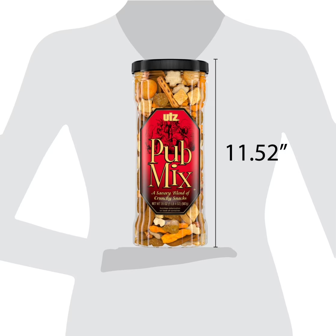 Utz Pub Mix, 20 oz Barrel gallery