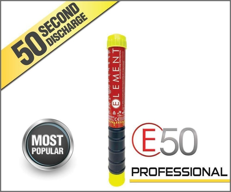 ELEMENT E50 Fire Extinguisher 40050, 50 sec Free Magnet Mounts+ Safety Tool gallery