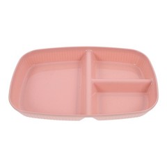 Divided Serving Tray Portion Control Plate Compartment Plates Reusable