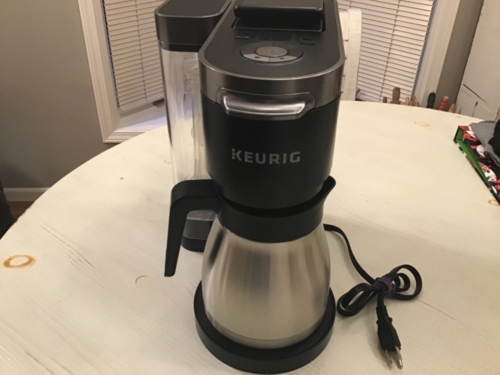 Keurig K-Duo Plus 5200 Single Serve & Thermal Carafe Coffee Maker Tested & Works gallery