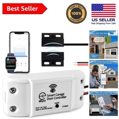 Smart Garage Door Opener – Voice & Mobile Control with No Monthly Fees Included