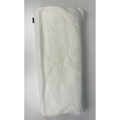 Rachel Roy White Plush Throw Blanket Comfortable Soft Fuzzy Cozy 63 in x 75 inch