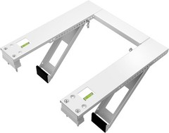 Qualward Air Conditioner Bracket Window AC Support Up to 180 lbs, White