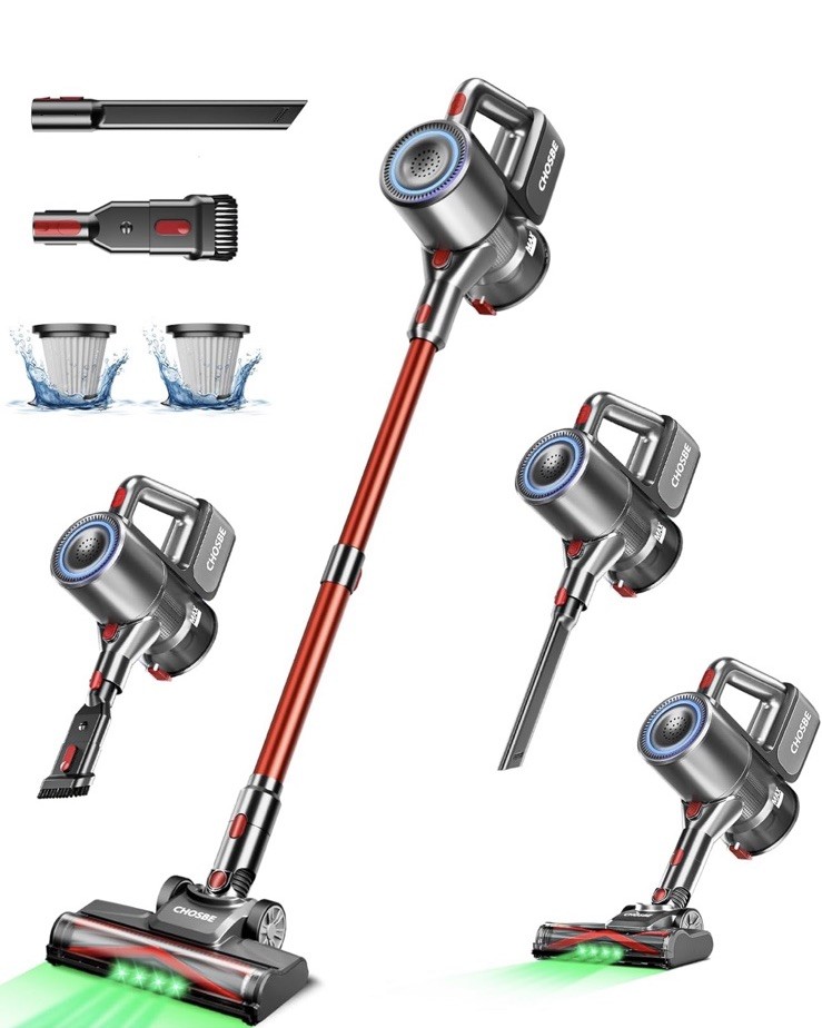 Cordless Vacuum Cleaner 500W/40Kpa Stick Vacuum With 45 Minutes Run Time Self….. gallery