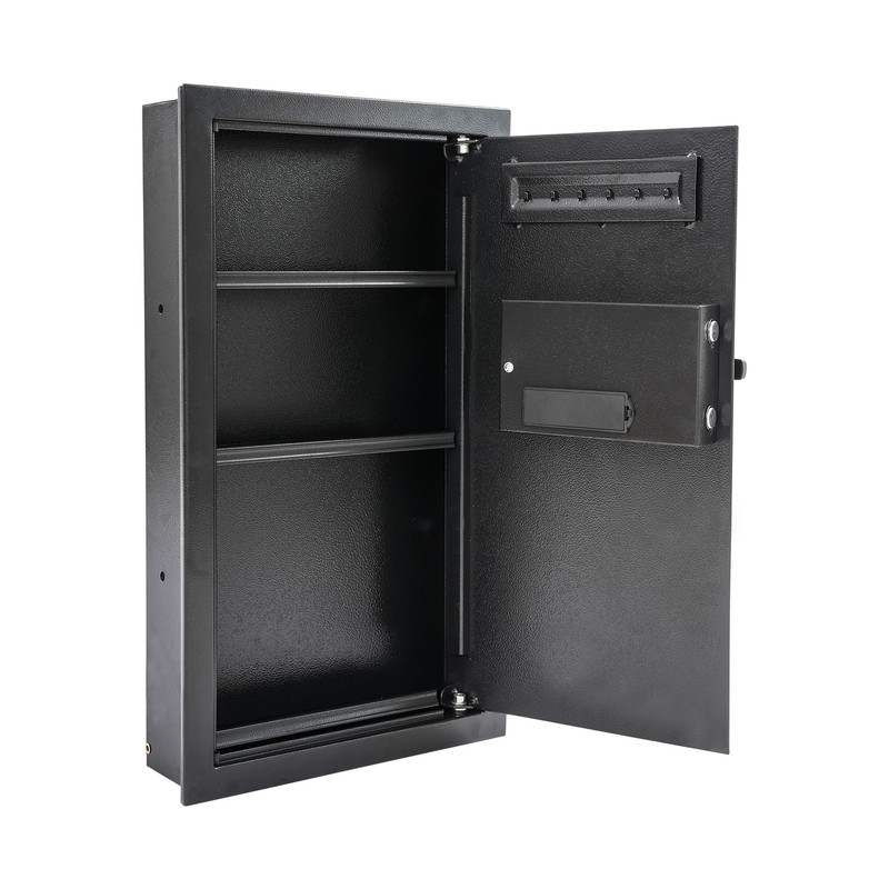 Fireproof Hidden Lock Wall Safe With Keys Cash Jewelry Superior Home Security gallery