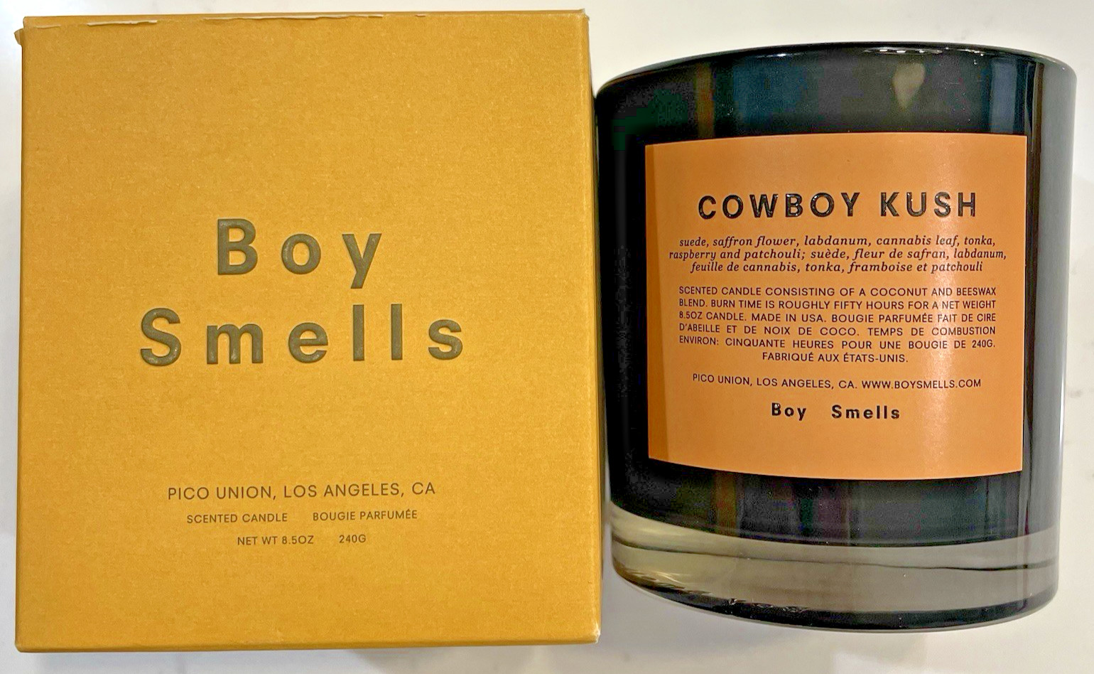 Boy Smells Cowboy Kush Candle – Original Formula 8.5oz Coconut & Beeswax - NEW gallery