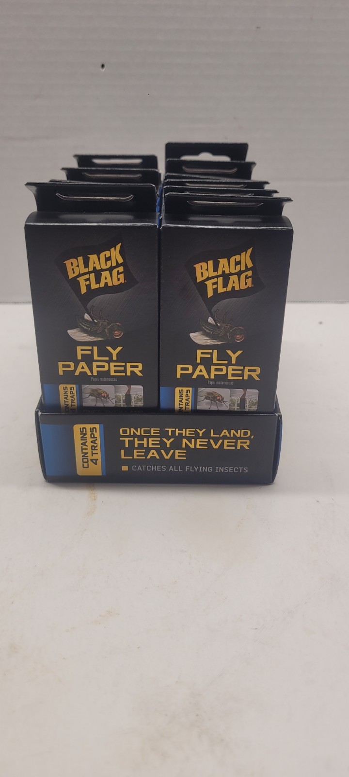 Black Flag HG-11016 Fly Paper Insect Trap, 12pk 48 Rolls gallery