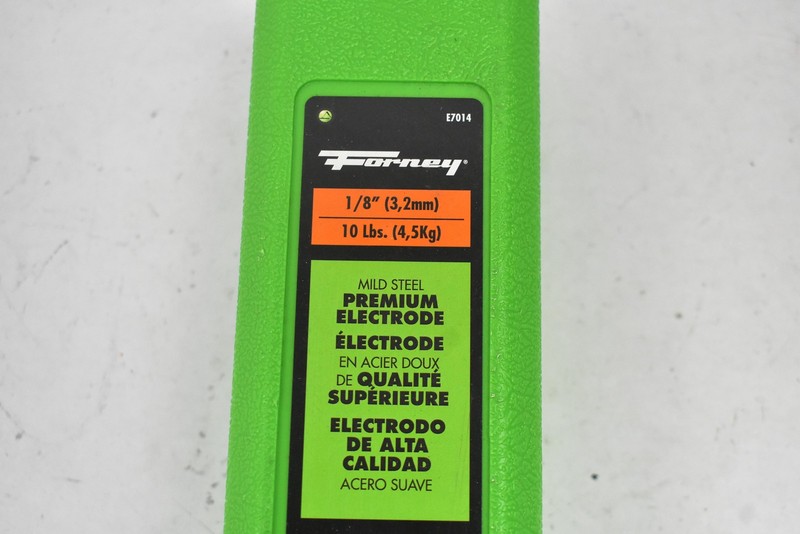 Forney E7014 Welding Electrode 1/8in (3.2mm) 10 Lbs Green 32110 Made In USA gallery