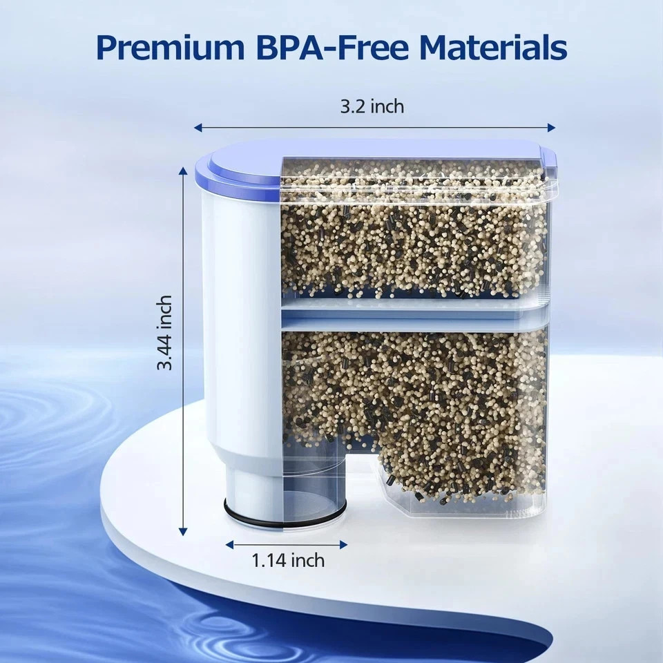 AquaClean Water Filter for Philips Coffee Machines, 4-Pack Aqua Clean Filter ... gallery