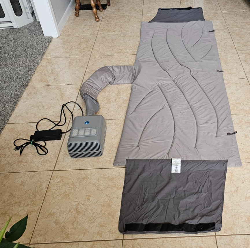 Sleep Number Queen Dual Temp Layer Individual Mattress Pad Heating-Cooling-Pump gallery