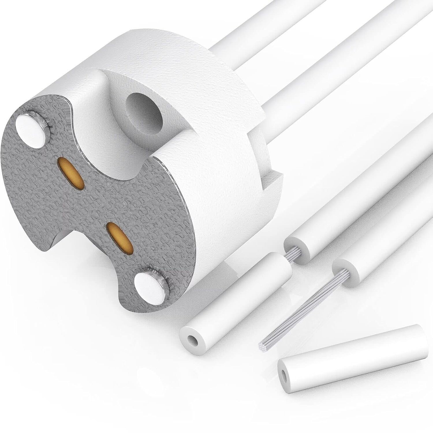 10 Pack G4 Light Socket, MR16 Socket, LED Halogen Lamp Ceramic Wire Connector Ba gallery