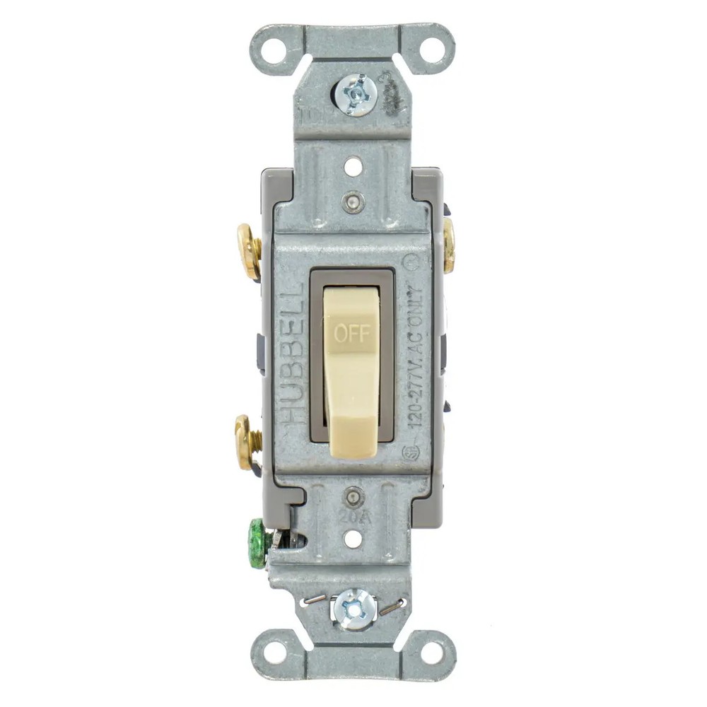 NEW Hubbell Double Pole Toggle Switch CSB2201 Commercial Grade 20A 120/277V AC