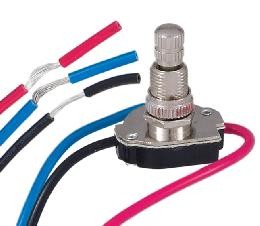 B&P Lamp 3-Way, 4-Position 5/8 Inch Metal Shank Switches gallery
