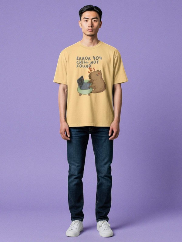 Error 404 Chill Not Found t-shirt gallery