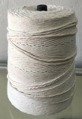 White Butchers / Baking Twine String – 1 Cone – 24 Ply Poly Cotton 1,512 ft