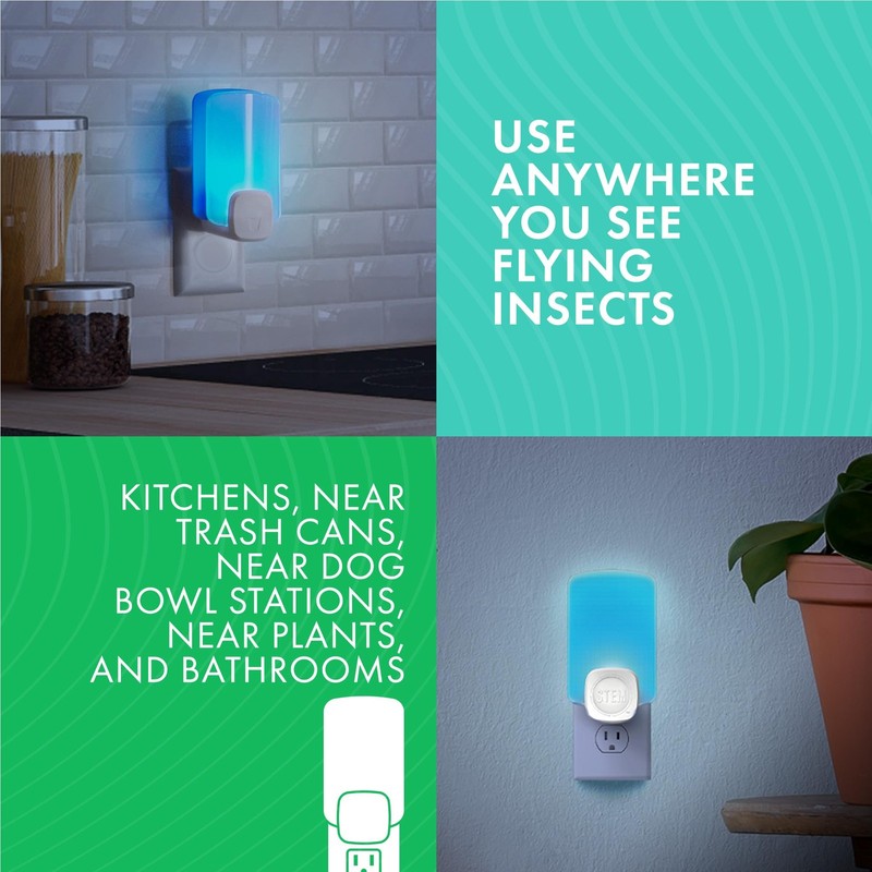 STEM Insect Light Trap Refill Cartridges, Indoor Fruit Fly Trap, gallery