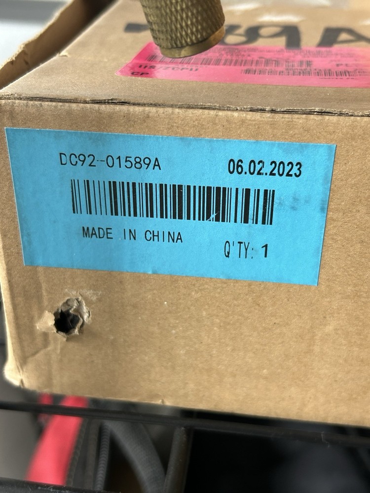 Washer User Interface DC92-01589A