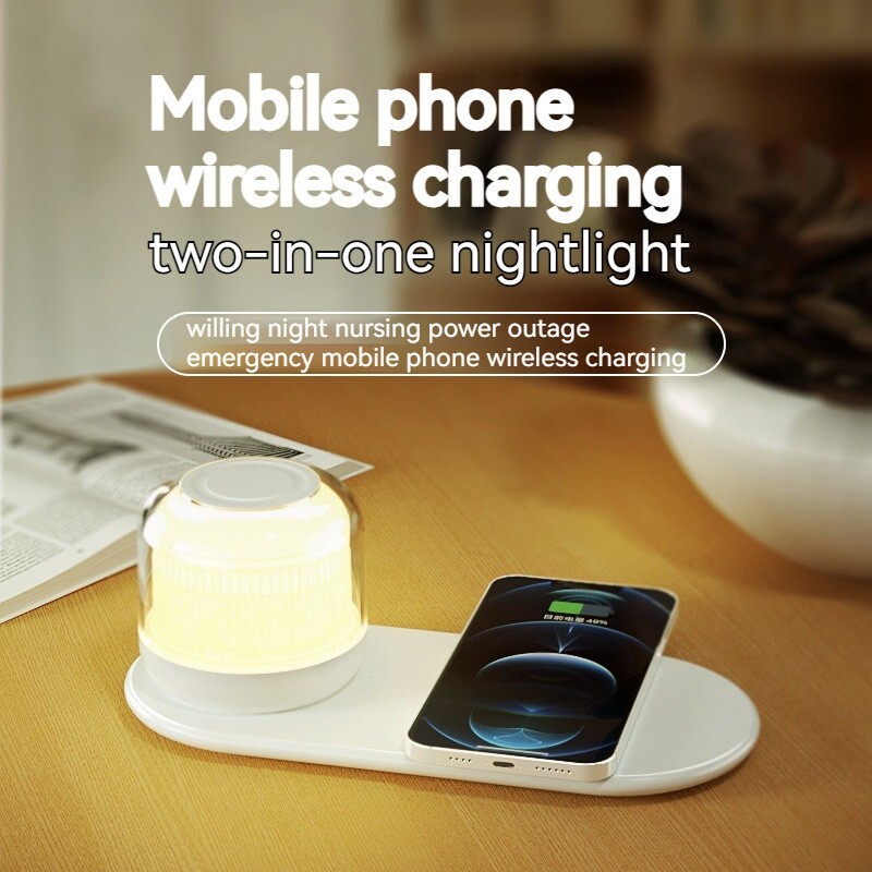 Wireless Night Light Fast Charging for iPhone 17,16,15 Series, Android, Samsun gallery