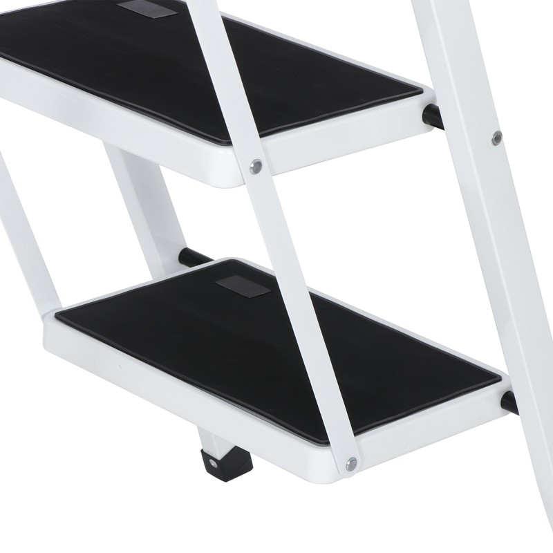 4 Step Ladder Lightweight Folding Step Stool Convenient Handgrip Sturdy Wide gallery