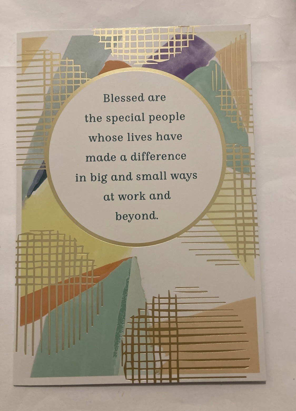 Hallmark Religious RETIREMENT Greeting Card, God Bless You, Congratulations +✉ gallery
