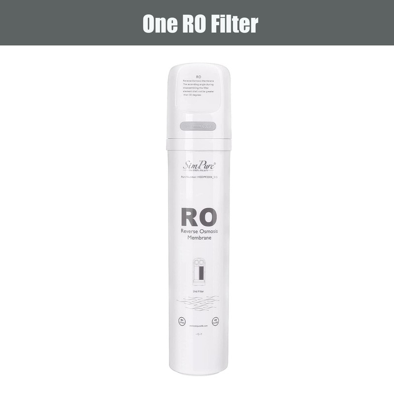 SimPure CF RO Water Filter Replace Cartridge For WP1 UV Reverse Osmosis System gallery