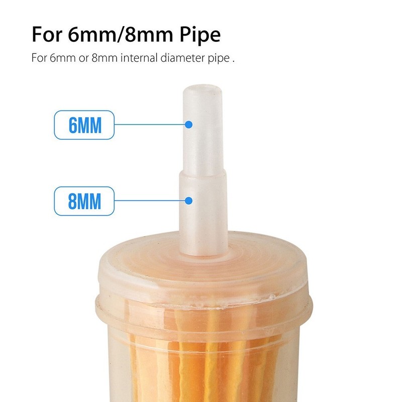 Highly Efficient 10Pcs 14 Inline Fuel Filter For Small Engine Lawn Mower gallery