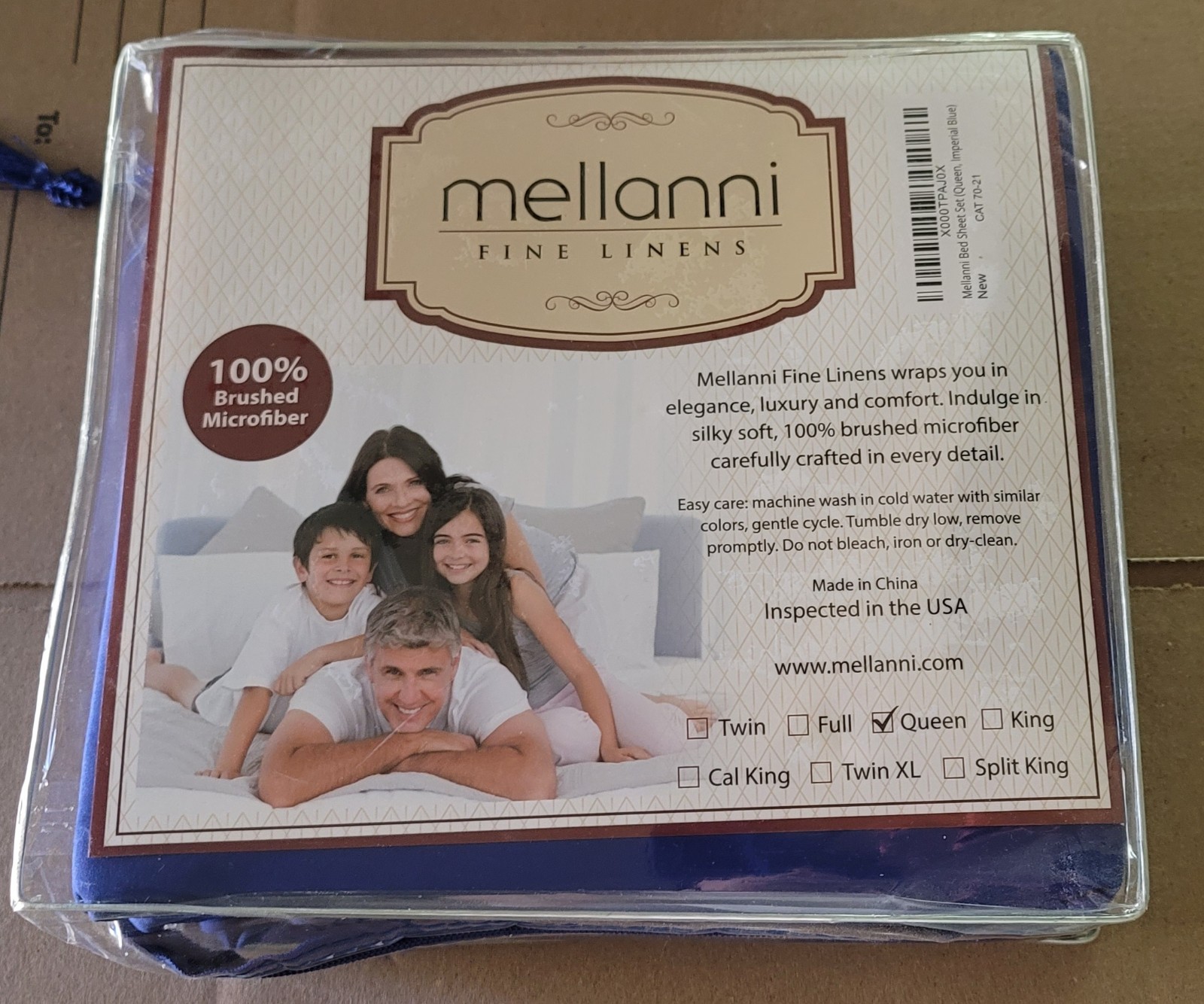 Mellanni Queen Sheet Set - New - Luxury Linens 1800 Brushed Microfiber gallery