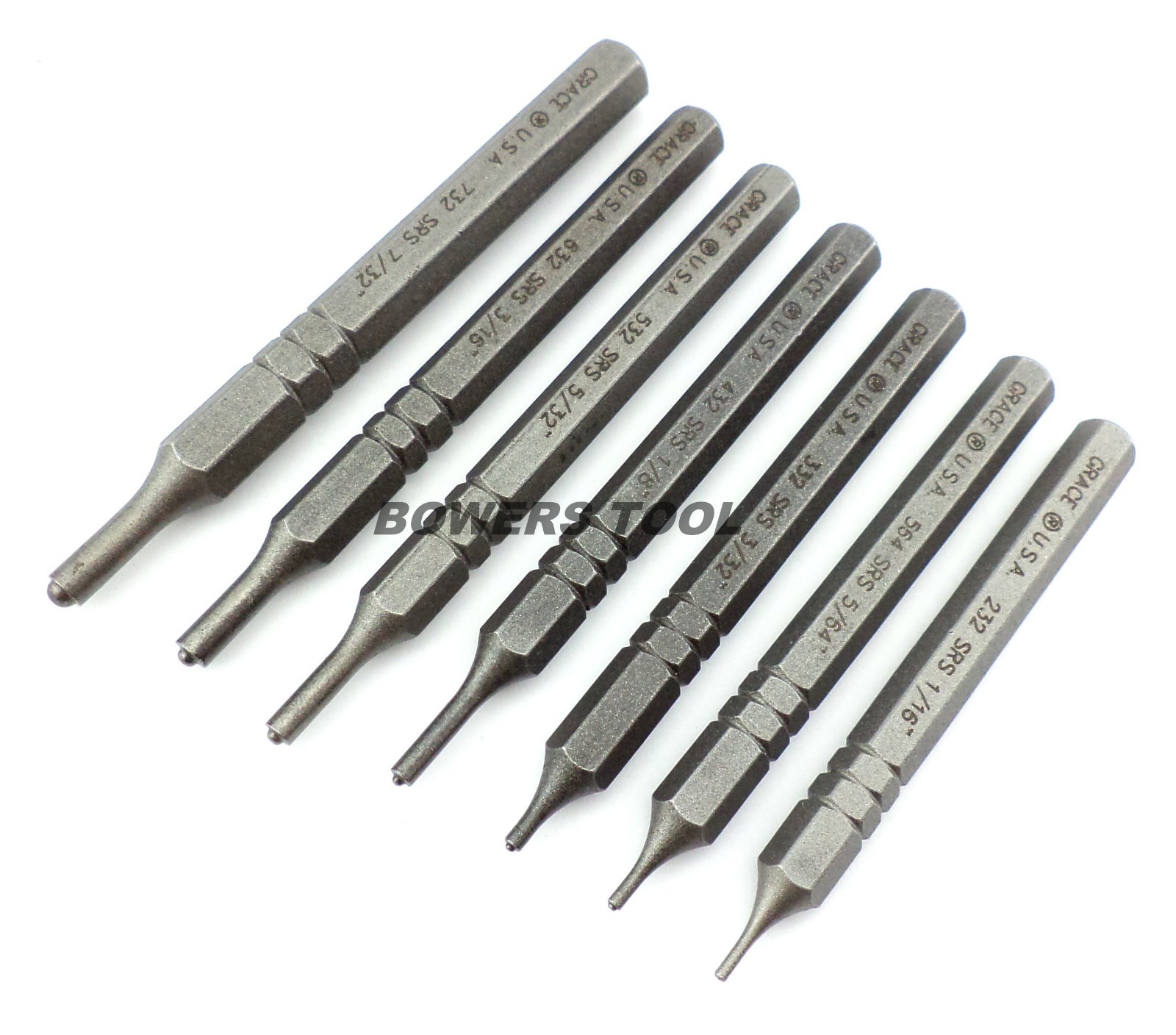 Grace Gunsmith Short Roll Spring Pin Punch Set 7pc Gun Care Starter Made in USA gallery