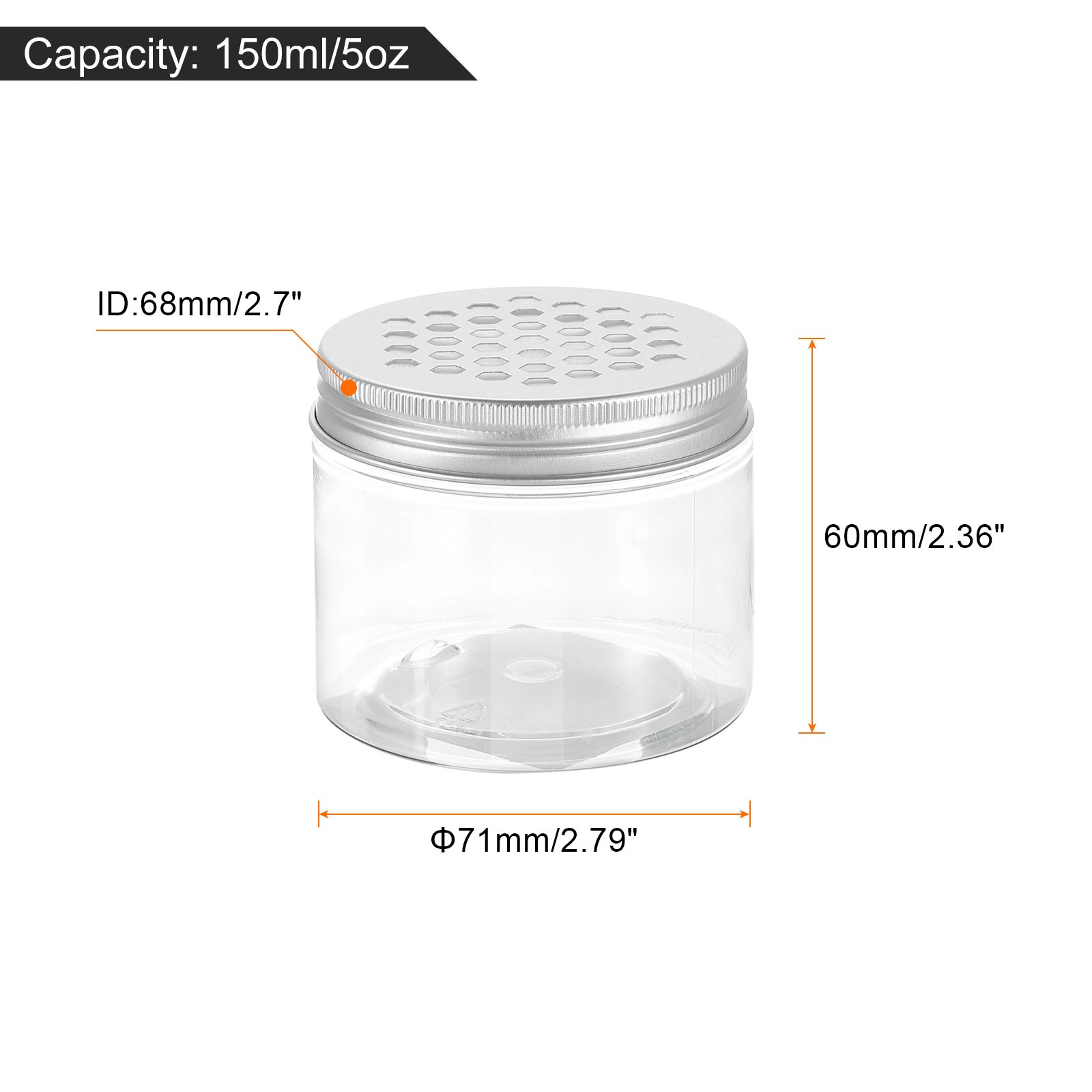 12 Pcs Empty Scent Beads Storage Container 5oz/150ml Air Freshener Tin gallery