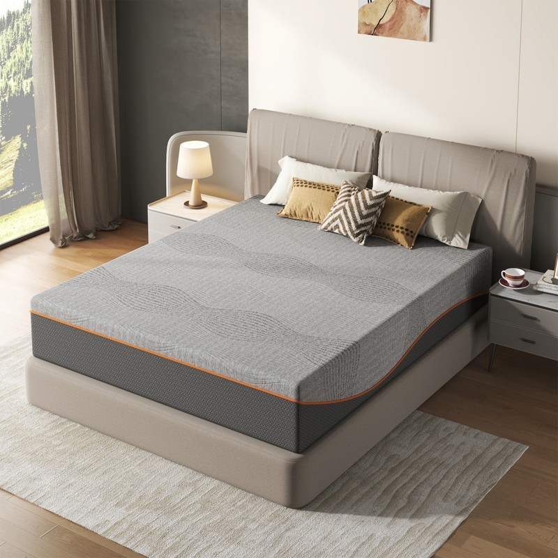 14" Full/Queen/King Size Memory Foam Mattress Medium Soft CertiPUR-US Certified gallery
