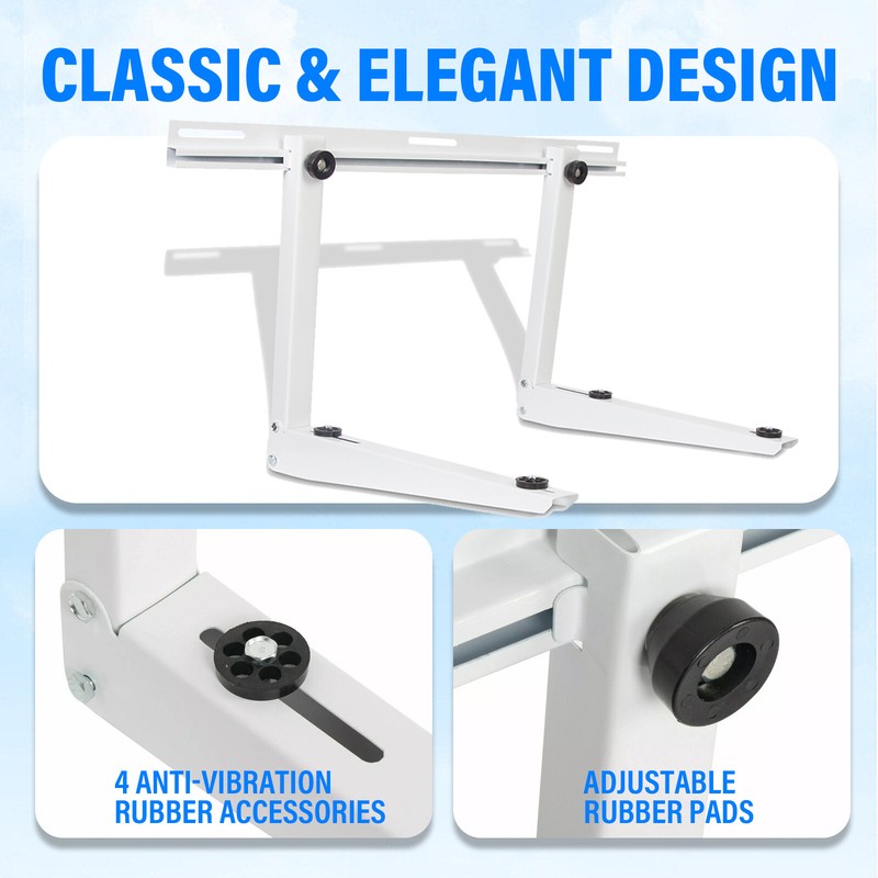 39.4" Extension Wall Mounting Bracket for Mini Split Air Conditioner Ductless AC gallery