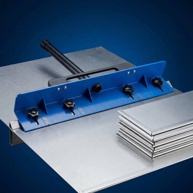Qipaklt Sheet Metal Bender Hand Tool 15.25 Heavy Duty Metal Bending Tool For gallery