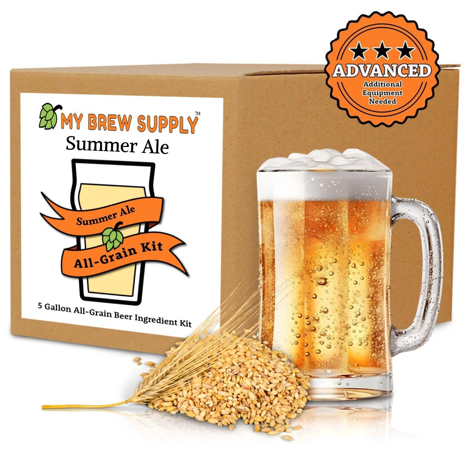 Summer Ale Advanced ALL GRAIN Beer Ingredient Kit by My Brew Supply gallery