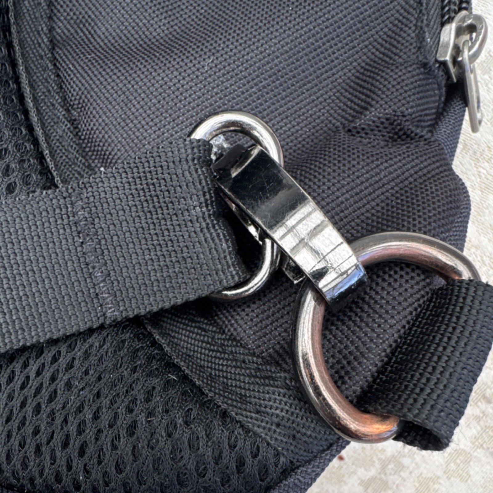 TURNWAY Black Hiking Backpack USB Port Adjustable Strap Multiple Compartments 5