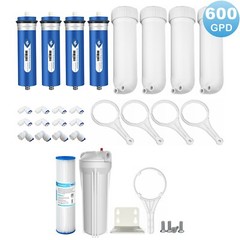 600 GPD RO Membrane Maple Syrup Reverse Osmosis Washable Pleated Filter Housing