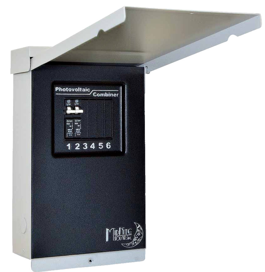 Midnite Solar PV6 Enclosure Combiner Breaker Box (Box Only) MNPV6 Solar & Wind gallery