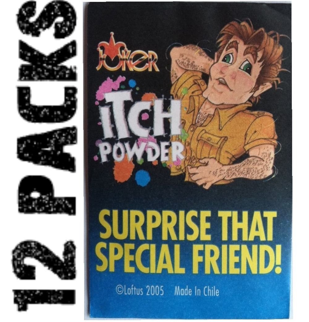 12 Itch Itching Powder Packages ~ Funny Gag Prank Joke ~ (1 dozen) gallery