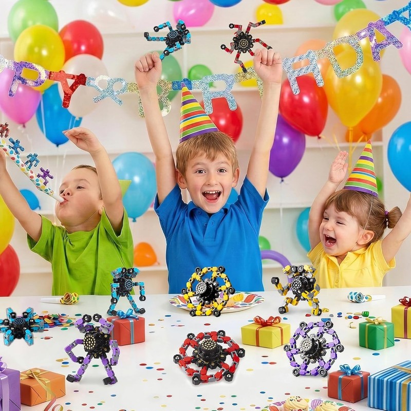 Fun & Engaging 32 Pcs Fidget Spinner Set for Classroom Prizes and Goodie Bags gallery