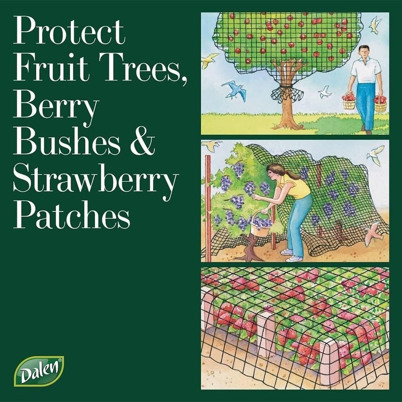 Dalen Bird X Protective Mesh Netting - Keep Birds and Pests Away 28 ft. x 28 ft. gallery